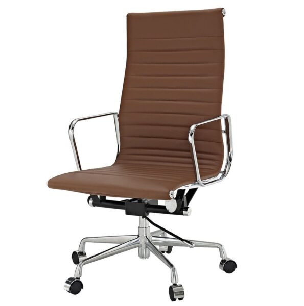 Skot High Back Leather Meeting Chair - Projects only
