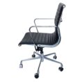 sk low-back ribbed leather black side2