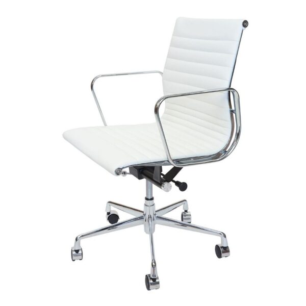 Skot Mid Back Leather Meeting Chair - 3 Colours