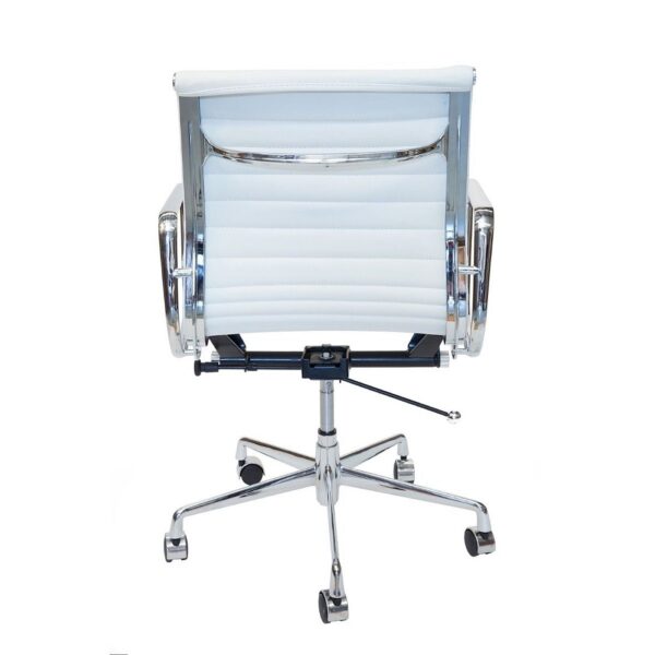 sk low-back ribbed leather white back sk low-back ribbed leather white back
