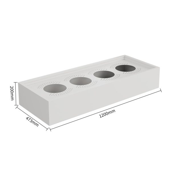 Max Tambour Planter box - 1200W Max Tambour Planter box - 1200W