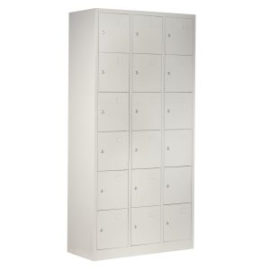 Zip 18 Door Metal Storage Locker 