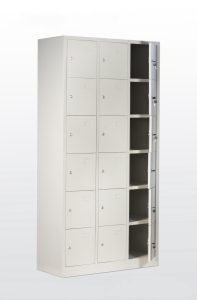 Zip 18 Door Metal Storage Locker