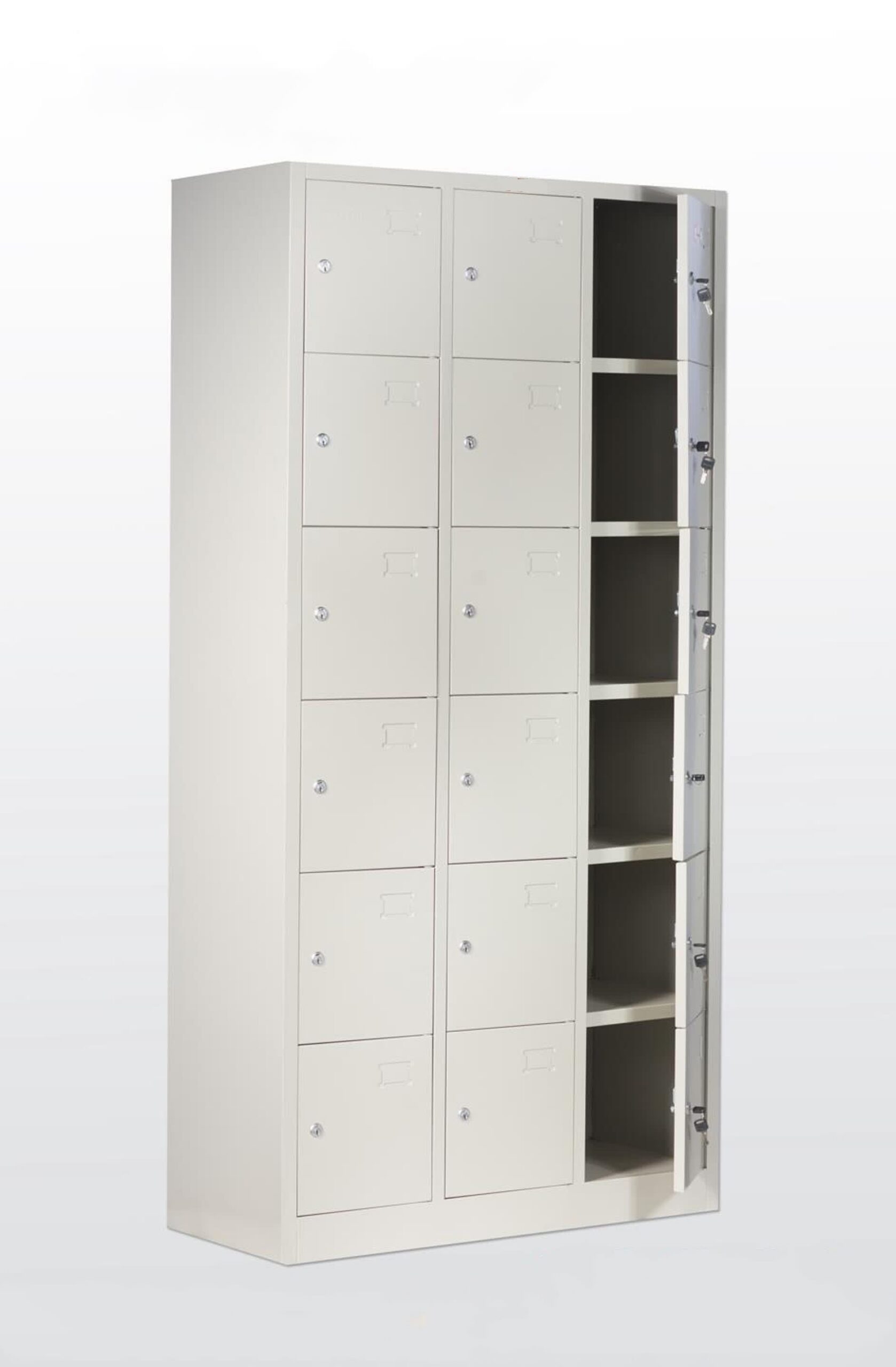 Zip 18 Door Metal Storage Locker