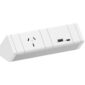Athena Power Rail GPO with USB A/C - 3 Options