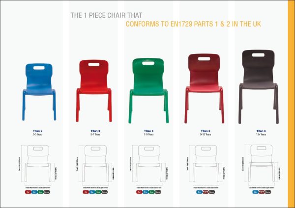 Titan Kids Chair - 5 Options Titan Kids Chair - 5 Options
