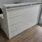 Straight Reception Desk Pop Top Facade 1800