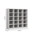 Max Metal Pigeon Hole Unit - 20 Slot