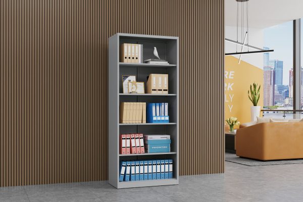 Max Steel Open Shelving Unit - 2100H
