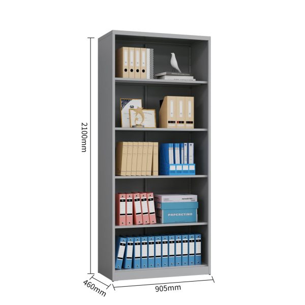 Max Steel Open Shelving Unit - 2100H