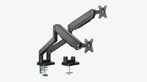 EM60 Heavy Duty Double Monitor Arms