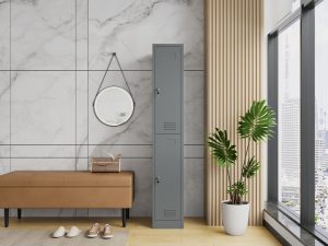 Max Metal Storage Locker Two Door - 2 Colours