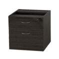 Fixed Pedestal 2 Drawers Tawny Linewood - 2 Colours