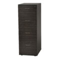 4 Drawers Filing Cabinet - Blackened Linewood