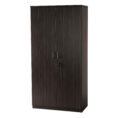 Full Door Storage Cupboard 1800H - Blackened Linewood