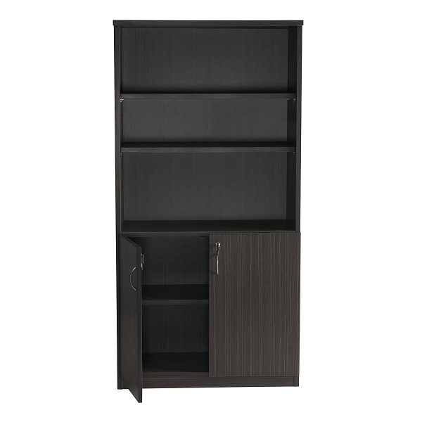 Half Door Stationery Cupboard - Tawny Linewood Half Door Stationery Cupboard - Tawny Linewood