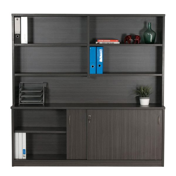 Wall Unit 1800 - Blackend Linewood 