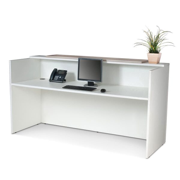 Excel Reception Counter - Tawny Linewood 1800 Excel Reception Counter - Tawny Linewood 1800