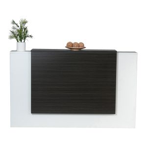 Excel Reception Counter - Blackened Linewood 1500