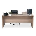 Desk With Universal Return 1500 - Tawny Linewood