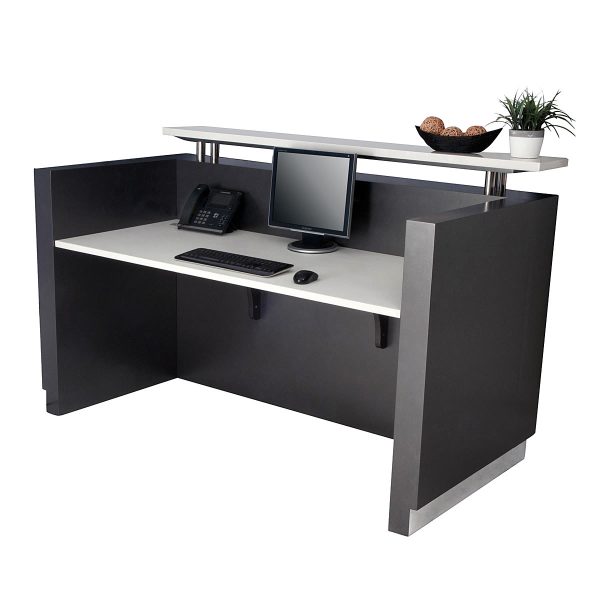 HUGO Reception Counter - Graphite Grey 1800 HUGO Reception Counter - Graphite Grey 1800