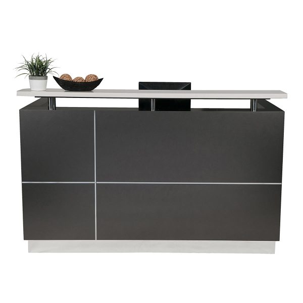 HUGO Reception Counter - Graphite Grey 1800 HUGO Reception Counter - Graphite Grey 1800