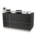 HUGO Reception Counter - Graphite Grey 1800