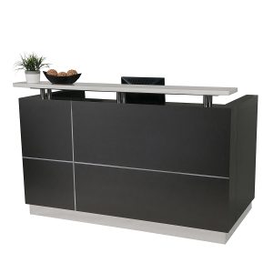 HUGO Reception Counter – Graphite Grey 1800 HUGO Reception Counter - Graphite Grey 1800