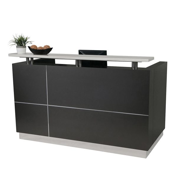 HUGO Reception Counter - Graphite Grey 1800 HUGO Reception Counter - Graphite Grey 1800