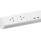 Athena Power Rail GPO with USB A/C - 3 Options