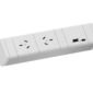 Athena Power Rail GPO with USB A/C - 3 Options