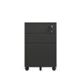 Max Standrad Metal Mobile Pedestal 3 Drawers - 3 Colours