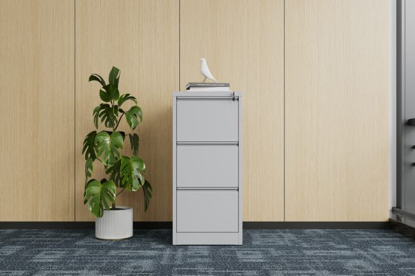 Max Metal Filing Cabinet 3 Drawers - 4 Colours Max Metal Filing Cabinet 3 Drawers - 4 Colours