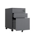 Max Standrad Metal Mobile Pedestal 3 Drawers - 3 Colours