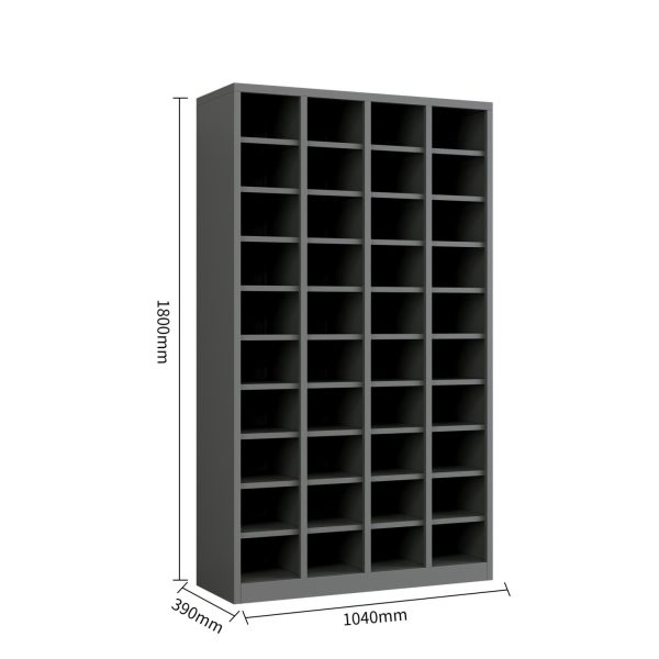 Max Metal Pigeon Hole Unit - 40 Slot
