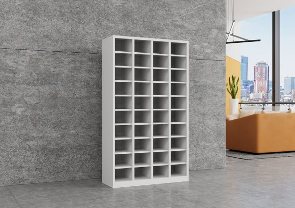 Max Metal Pigeon Hole Unit - 40 Slot Max Metal Pigeon Hole Unit - 40 Slot
