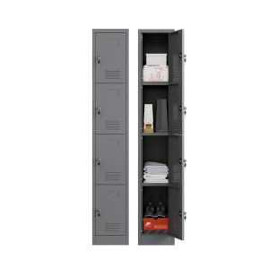 Max Metal Storage Locker Four Door - 2 Colours