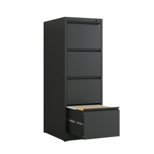 Max Metal Filing Cabinet 4 Drawers - 4 Colours