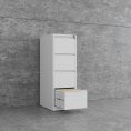 Max Metal Filing Cabinet 4 Drawers - 4 Colours