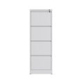 Max Metal Filing Cabinet 4 Drawers - 4 Colours