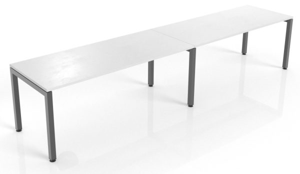Plaza 50mm Square legs Frame Single Desk 1800 - Many Options Plaza 50mm Square legs Frame Single Desk 1800 - Many Options