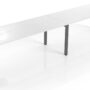 Plaza 50mm Square legs Frame Single Desk 1800 - Many Options