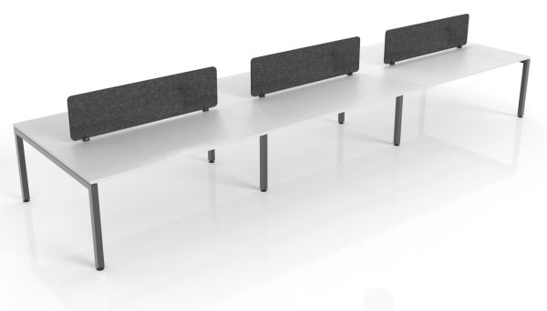 Plaza 50mm Square legs Frame Single Desk 1800 - Many Options Plaza 50mm Square legs Frame Single Desk 1800 - Many Options