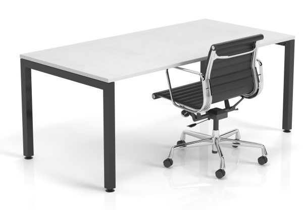 Plaza 50mm Square legs Frame Single Desk 1500 - Many Options Plaza 50mm Square legs Frame Single Desk 1500 - Many Options