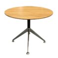 Novara Zebrano Round Meeting Table 900