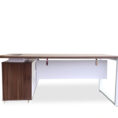 AERO Office Suite 1800 - Casnan Walnut Finish