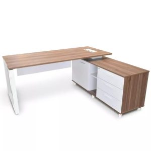 AERO Office Suite 1800 - Casnan Walnut Finish