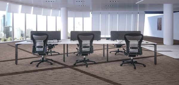 Hush Desk Mounted Acoustic Panel - 1800W Hush Desk Mounted Acoustic Panel - 1800W