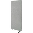 Room Divider Acoustic Screen Add On Panel - Silver