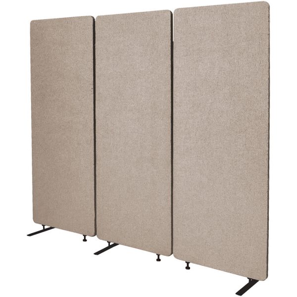 Room Divider Acoustic Screen Add On Panel - Sand